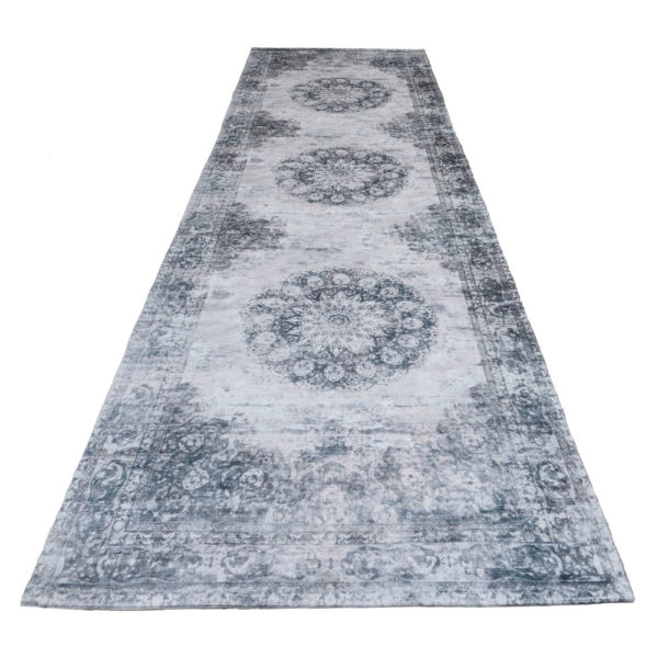 Vloerkleed Viola Antraciet 80 x 300 cm - Afbeelding 4