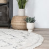 Vloerkleed Marrakesh Cream Rond ø80 cm - Afbeelding 3