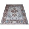 Vloerkleed Karaca Blue/Brown 06 - 70 x 140 cm