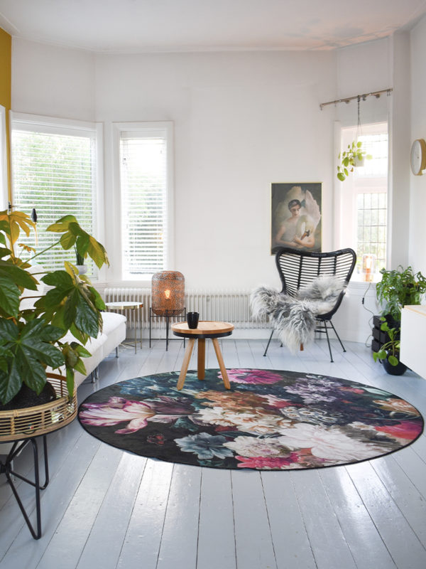 Vloerkleed Flores Rond ø120 cm - Afbeelding 3