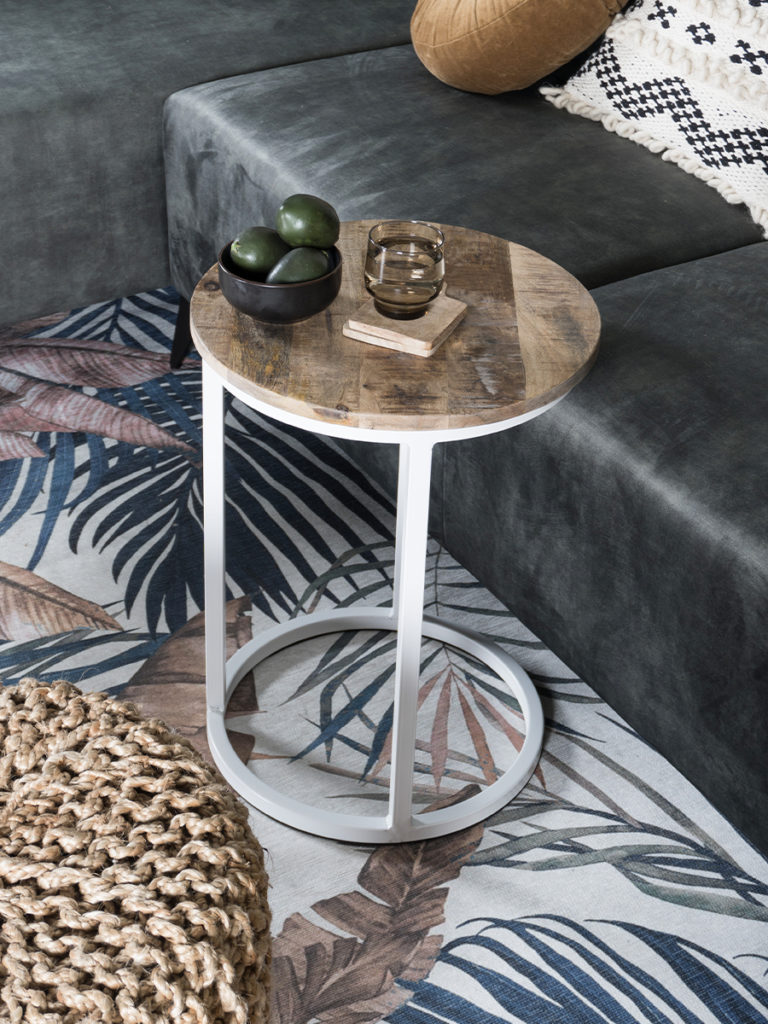 Vloerkleed Palm Blue 200 x 290 cm - Afbeelding 4