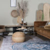 Vloerkleed Laria Blue 4 Rond - ø120 cm - Afbeelding 2