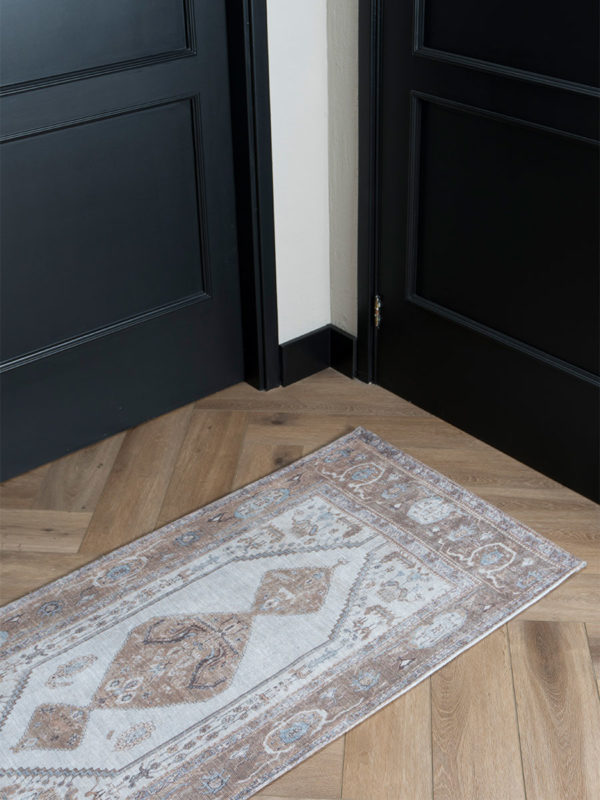 Vloerkleed Karaca Brown 08 - 70 x 140 cm - Afbeelding 3