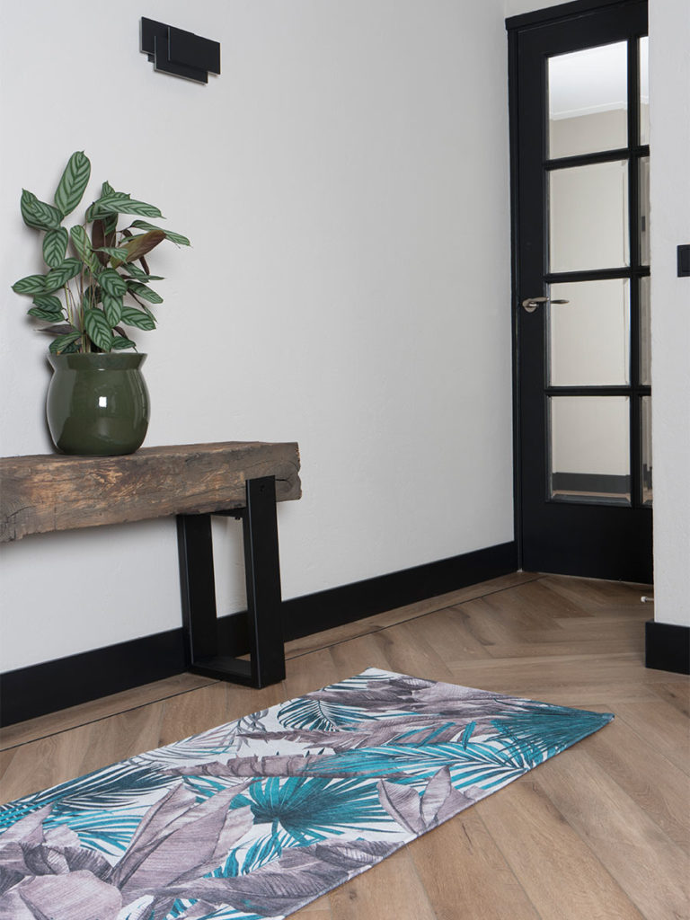 Vloerkleed Palm Green 70 x 140 cm - Afbeelding 2