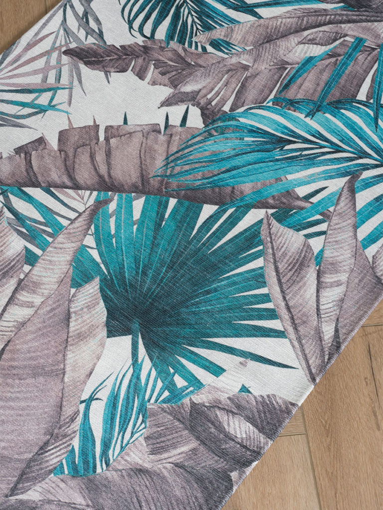 Vloerkleed Palm Green 70 x 140 cm - Afbeelding 3