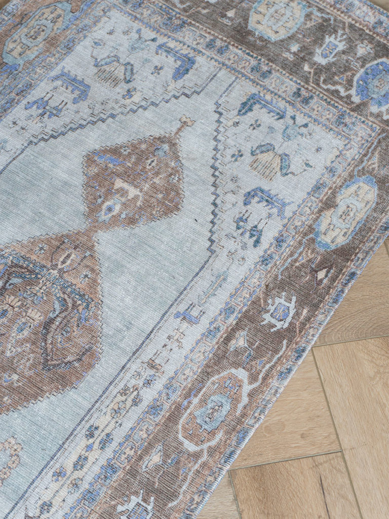 Vloerkleed Karaca Purple/Brown 07 - 70 x 140 cm - Afbeelding 3