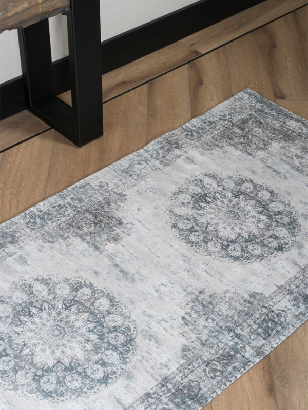 Vloerkleed Viola Antraciet 80 x 300 cm - Afbeelding 3