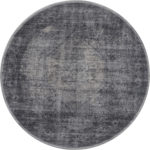 Vloerkleed Madel Rond Grijs ø200 cm