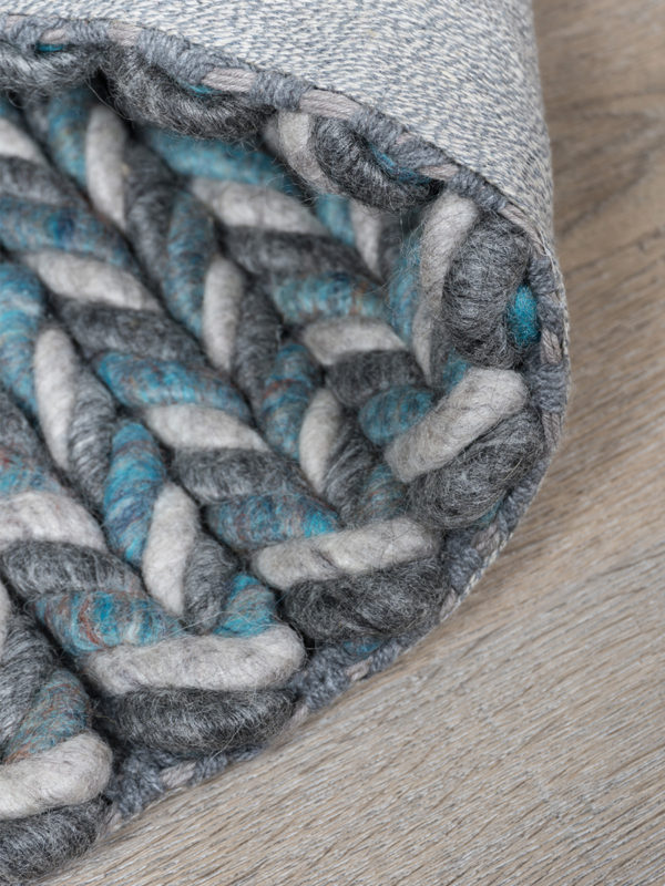 Vloerkleed Tino Petrol 160 x 230 cm - Afbeelding 3