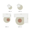Vloerkleed Gentle Grey 995 Rond ø200 cm - Afbeelding 5