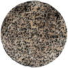 Vloerkleed Donsie Black/Brown Rond ø160 cm