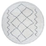 Vloerkleed Marrakesh Cream Rond ø80 cm