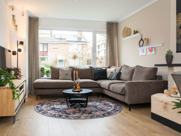 Salontafel Cilamon - 70 cm - Zwart blad - Zwart onderstel - Afbeelding 2