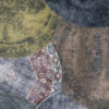 Vloerkleed Madel Rond Rood/Blauw ø200 cm - Afbeelding 2