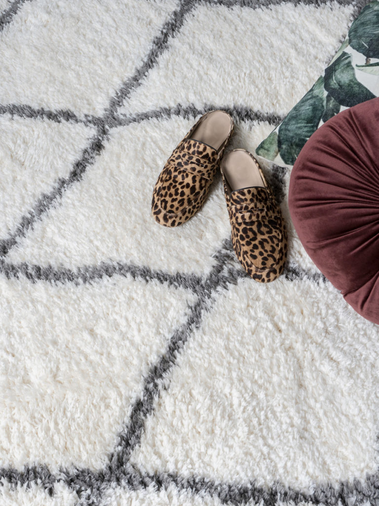 Vloerkleed Jeffie Cream Rond ø200 cm - Afbeelding 3