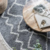 Vloerkleed Marrakesh Grey Rond ø200 cm - Afbeelding 2