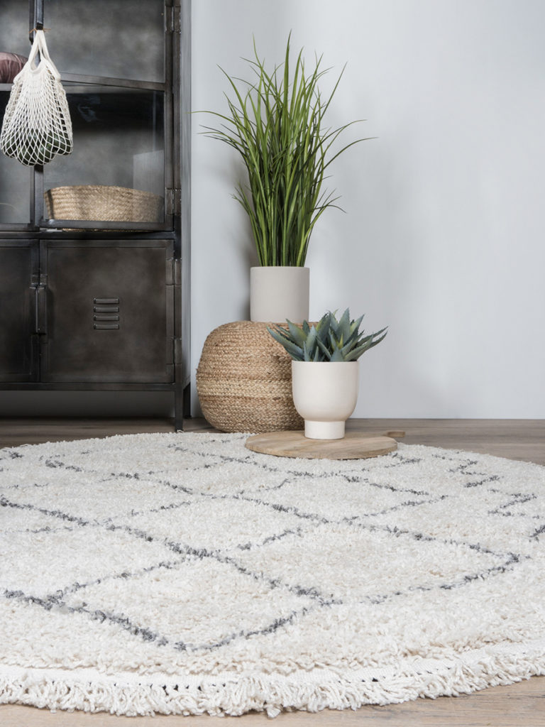 Vloerkleed Marrakesh Cream Rond ø80 cm - Afbeelding 2
