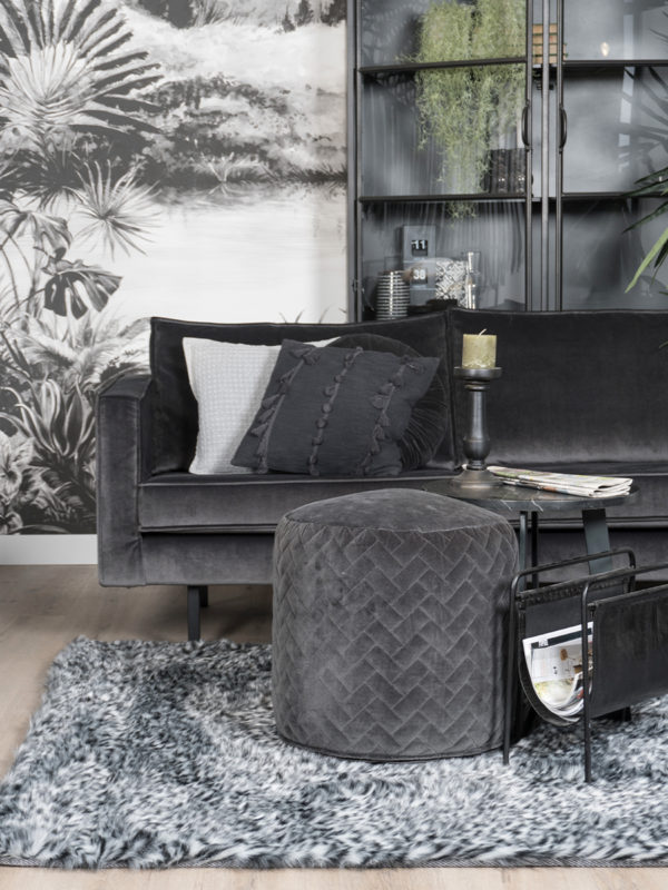 Vloerkleed Safari Grey 160 x 230 cm - Afbeelding 2