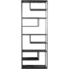 Vakkenkast Huub Zwart Mangohout 210 x 80 cm - Roomdivider