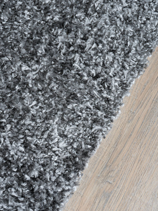 Vloerkleed Buddy Antraciet 200 x 280 cm - Afbeelding 4