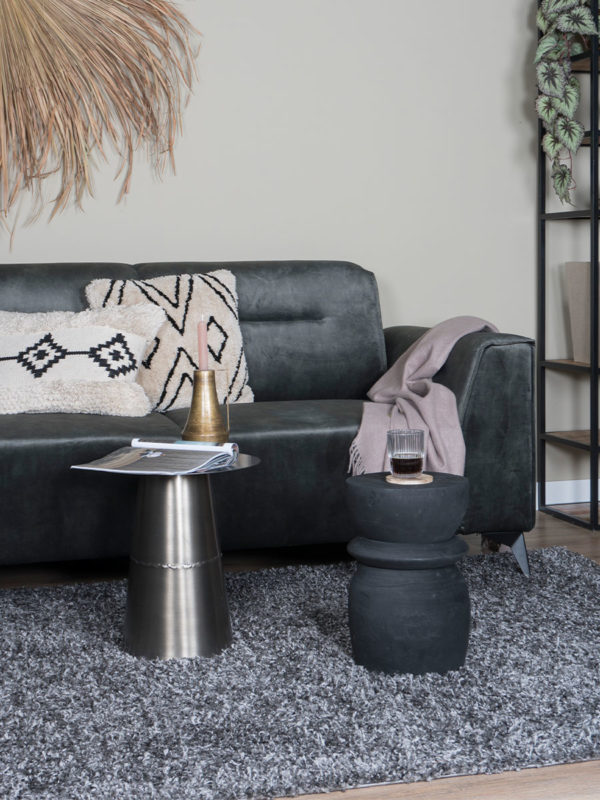 Vloerkleed Buddy Antraciet 200 x 280 cm - Afbeelding 2