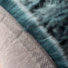 Vloerkleed Donsie Blue Rond ø180 cm - Afbeelding 4