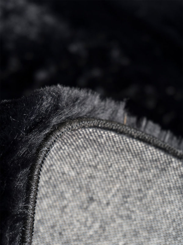Vloerkleed Gentle Black 90 Rond ø200 cm - Afbeelding 2