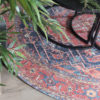 Vloerkleed Heris Red 01 Rond ø160 cm - Afbeelding 5