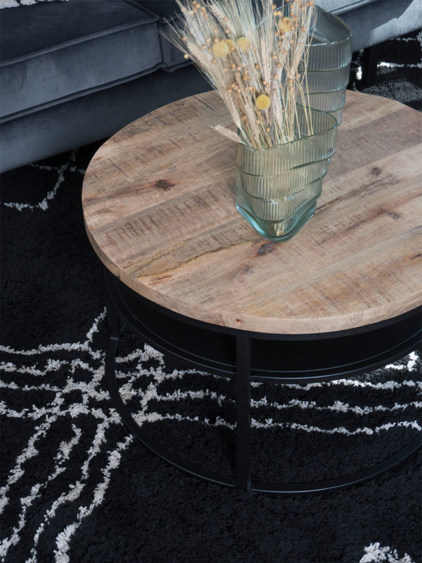 Vloerkleed Jim Black 160 x 230 cm - Afbeelding 4