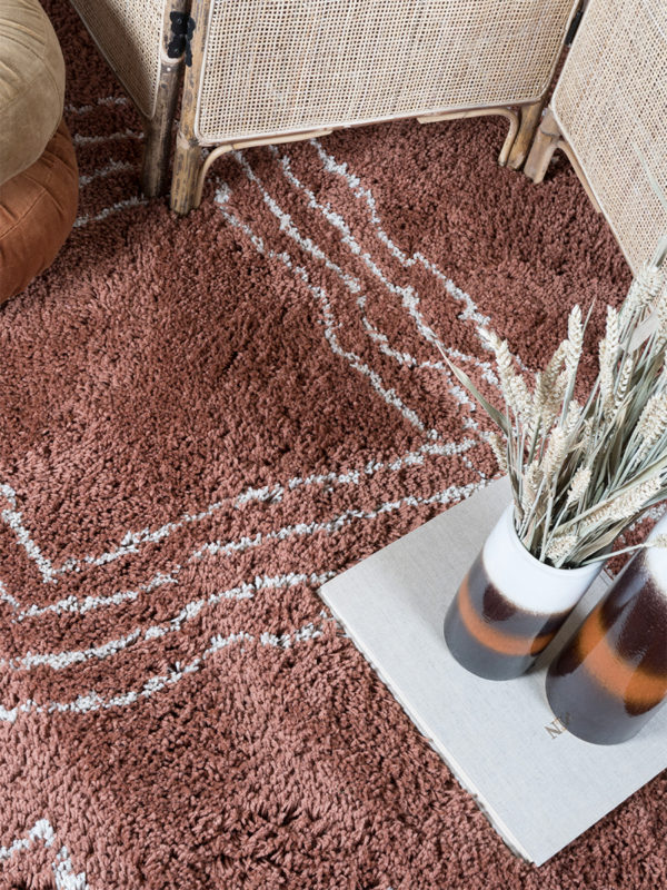 Vloerkleed Jim Terra 200 x 280 cm - Afbeelding 2