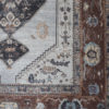 Vloerkleed Karaca Antraciet/Brown 09 - 200 x 290 cm - Afbeelding 3