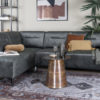Vloerkleed Karaca Antraciet/Brown 09 - 160 x 230 cm - Afbeelding 5