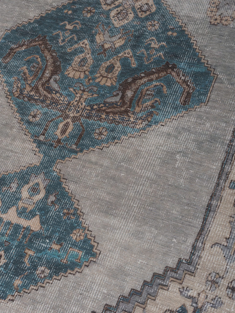 Vloerkleed Karaca Blue 03 - 160 x 230 cm - Afbeelding 2