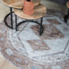 Vloerkleed Karaca Brown 08 Rond ø160 cm - Afbeelding 3