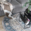 Vloerkleed Karaca Blue 03 Rond ø160 cm - Afbeelding 3