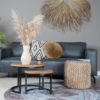 Vloerkleed Karaca Purple/Brown 07 Rond ø200 cm - Afbeelding 2