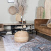 Vloerkleed Laria Blue 3 Rond - ø200 cm - Afbeelding 2