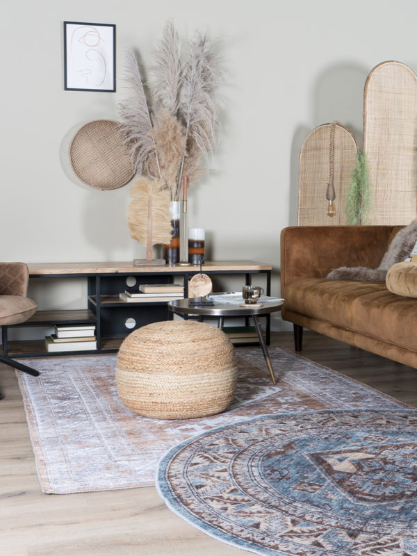 Vloerkleed Laria Brown 5 - 160 x 230 cm - Afbeelding 4