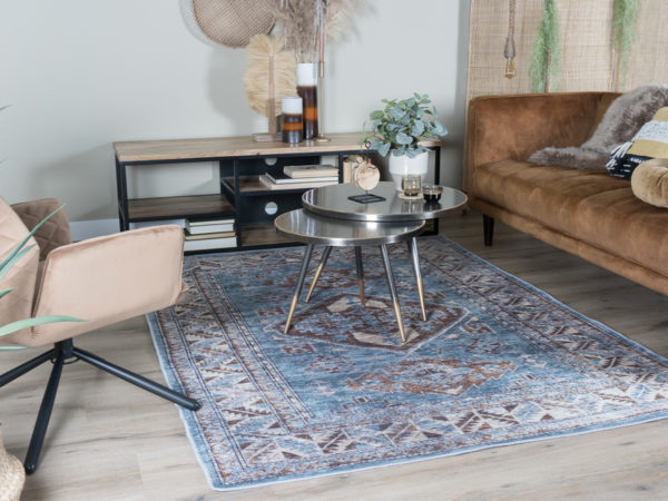 Vloerkleed Laria Blue 3 - 160 x 230 cm - Afbeelding 3