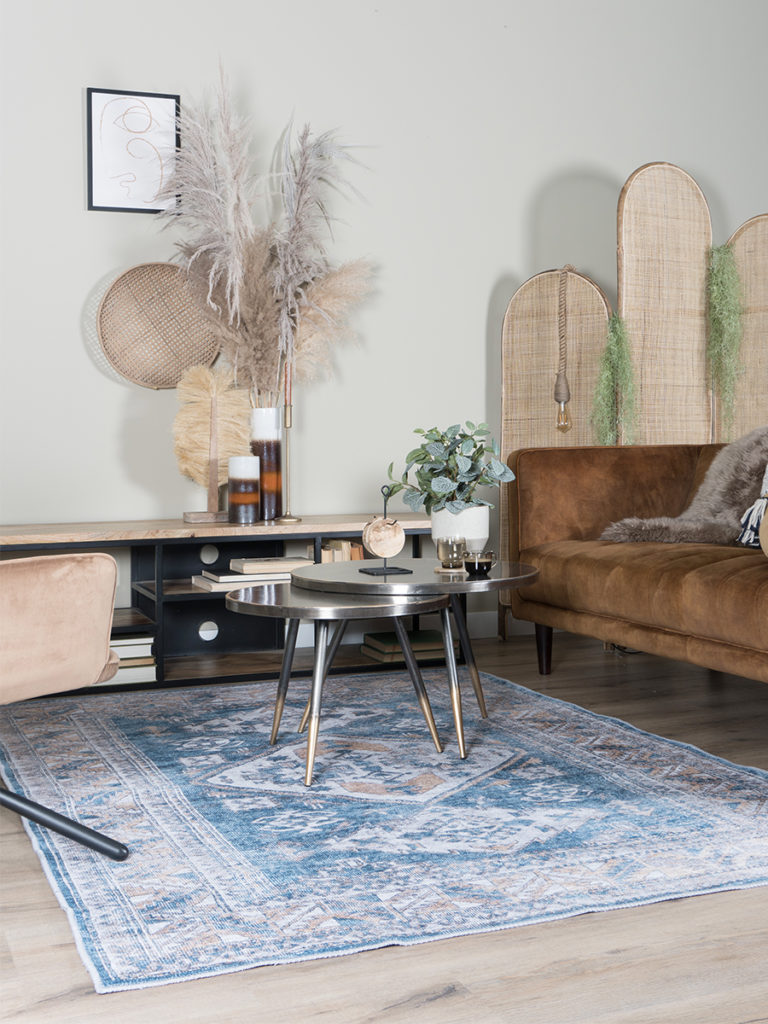 Vloerkleed Laria Blue 4 - 160 x 230 cm - Afbeelding 3