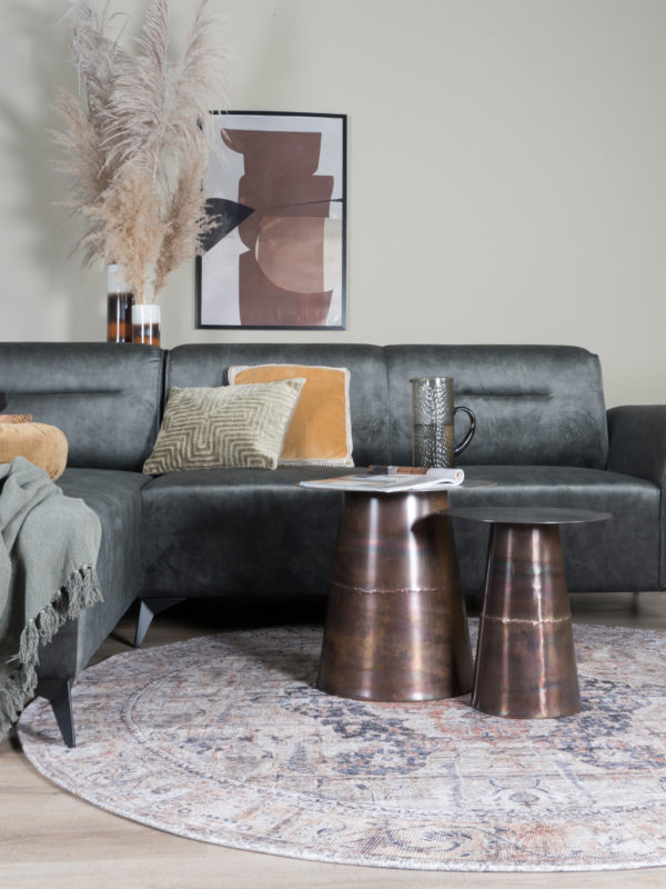 Vloerkleed Mahal Beige 00 Rond ø200 cm - Afbeelding 2