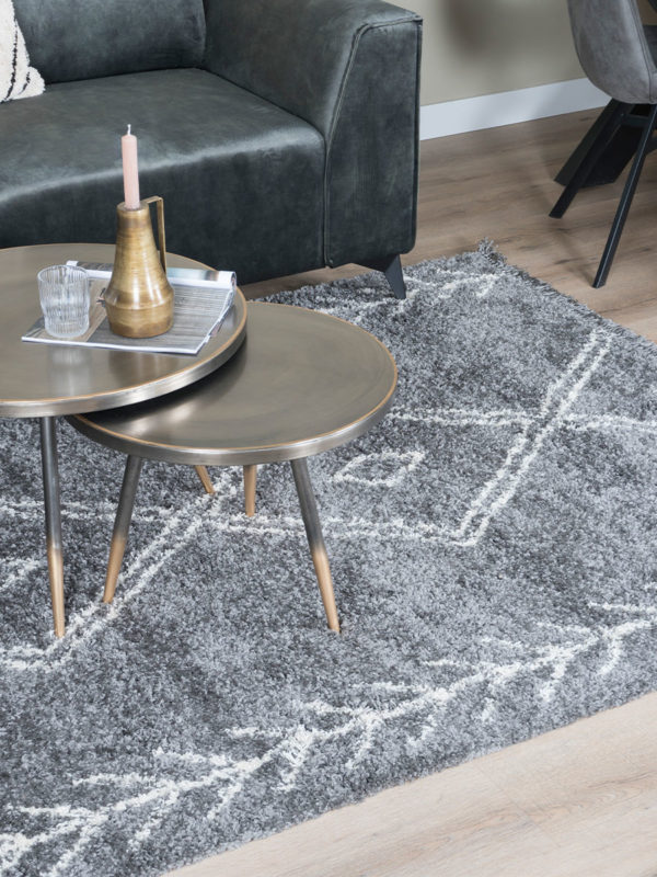 Vloerkleed New Rabat Grey 160 x 230 cm - Afbeelding 2
