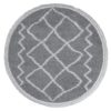 Vloerkleed Marrakesh Grey Rond ø200 cm