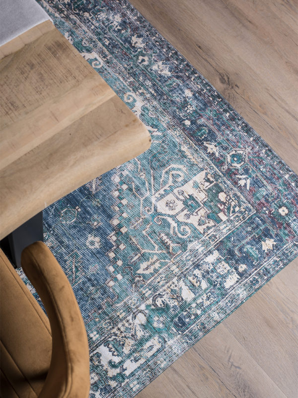 Vloerkleed Nora Petrol 160 x 230 cm - Afbeelding 3