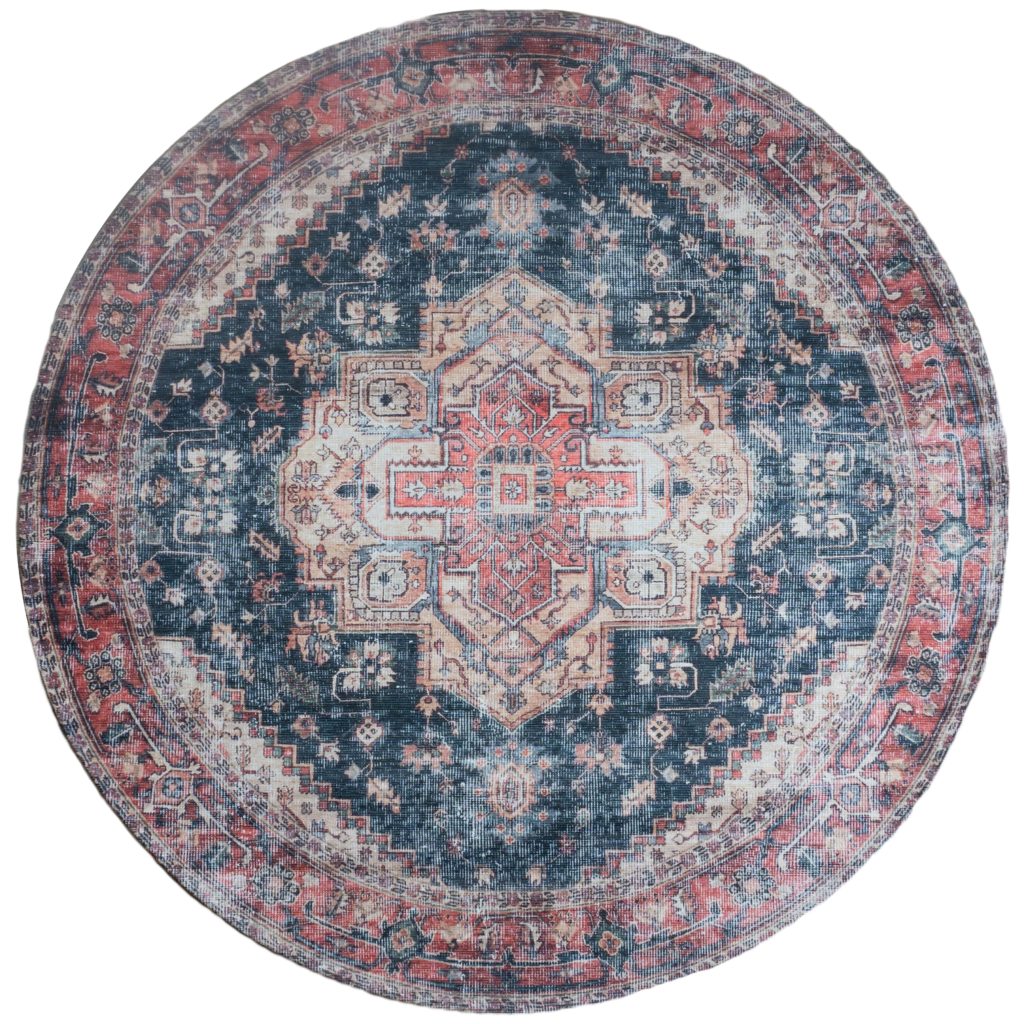 Vloerkleed Nora Rood Rond ø160 cm