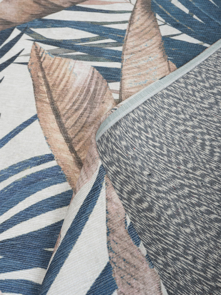 Vloerkleed Palm Blue 200 x 290 cm - Afbeelding 3