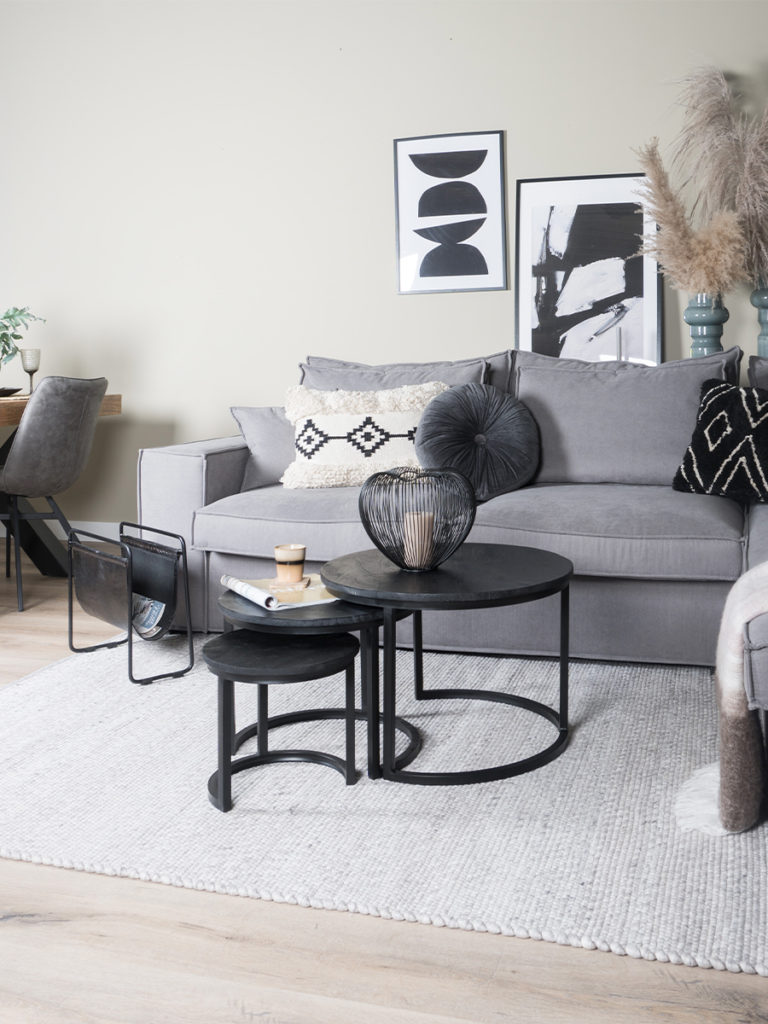 Vloerkleed Pebbel 814 - 240 x 340 cm - Afbeelding 4