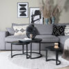 Vloerkleed Pebbel 815 - Rond ø120 cm - Afbeelding 3