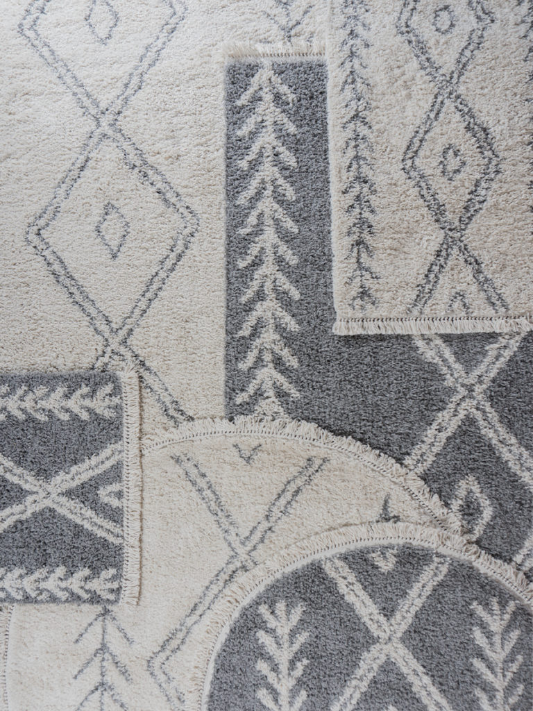 Vloerkleed Rabat Cream Rond ø160 cm - Afbeelding 3