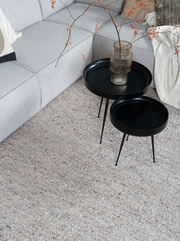 Salontafel Sarno Zwart 60 x 60 cm - Afbeelding 2